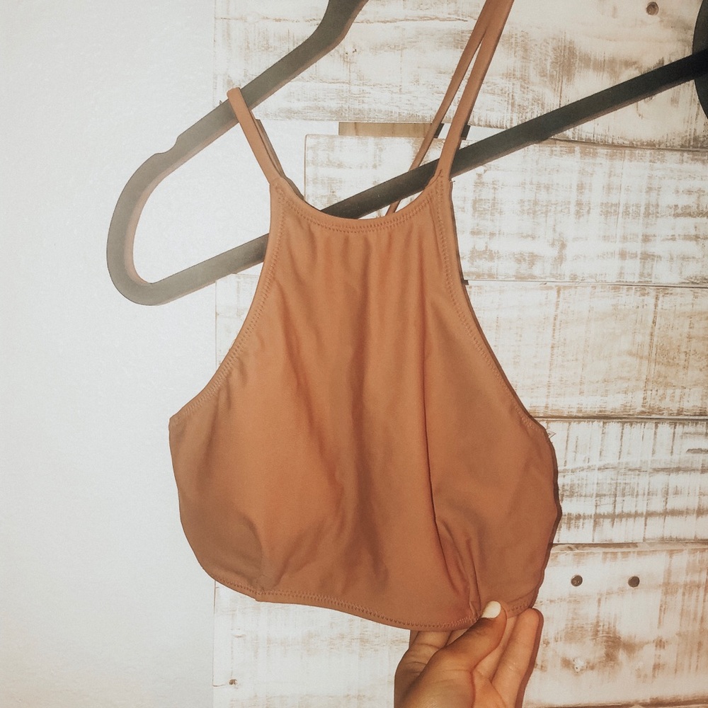Halter bikini top